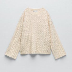 Zara Cable Knit Sweater